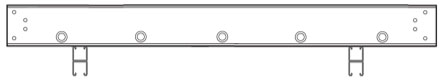 Cable Tray with 2 Supports Cable Tray with 2 Supports
