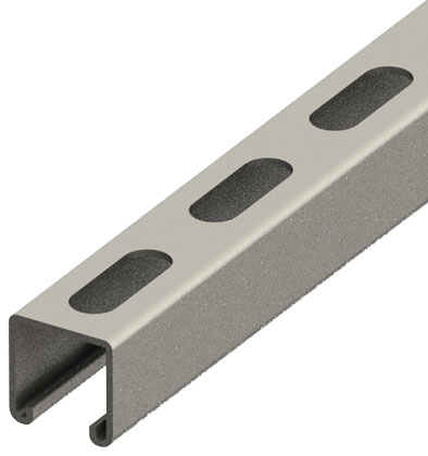 Slotted Channel Gray Slotted Channel Gray